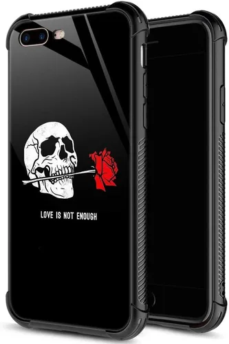 Vista 34 de ZHEGAILIAN Funda para iPhone 7/8 Plus, protección de grado militar, esquinas a prueba de golpes, funda antiarañazos para iPhone 7/8 Plus, girasol