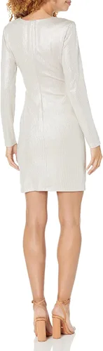 Vista 2 de GUESS Vestido tubo de manga larga para mujer