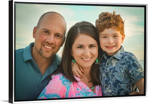 Vista 23 de Impresiones en lienzo personalizadas con tus fotos, impresiones artísticas personalizadas de fotos a lienzo para fotos de familiares, bodas Sin marco