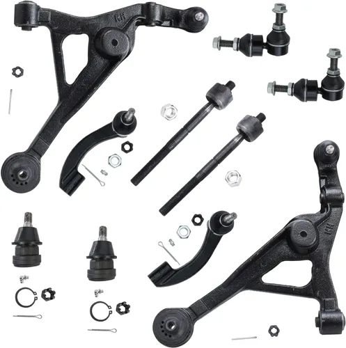 Vista 686 de Detroit Axle - Kit de suspensión frontal de 10 piezas para Dodge Avenger 2008-2014, Chrysler Sebring 2007-2010, 2 brazos de control inferiores, 2