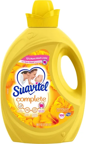 Vista 10 de Suavitel Suavizante líquido completo, aroma de flores de campo, 100 onzas