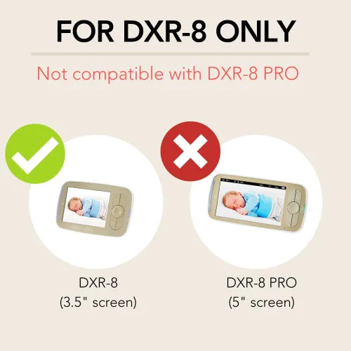 Vista 2 de Infant Optics DXR-8 batería de iones de litio recargable