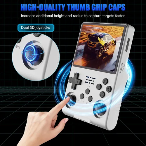 Vista 6 de Best brose 30000 juegos en 1 consola de juegos portátil, consola de juegos retro con pantalla IPS de 3.5 pulgadas, 30000 juegos clásicos, 3800 mAh