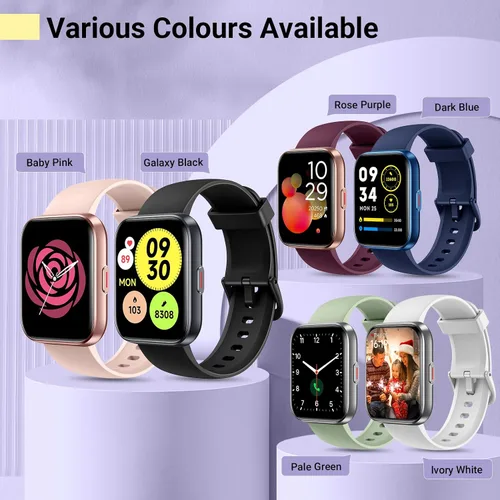 Vista 7 de Reloj inteligente para mujer, compatible con Android y iPhone, reloj de seguimiento de actividad física de 1.8 pulgadas con Alexa, alertas