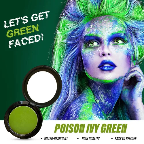 Vista 2 de Manic Panic Pintura facial y corporal verde de hiedra venenosa