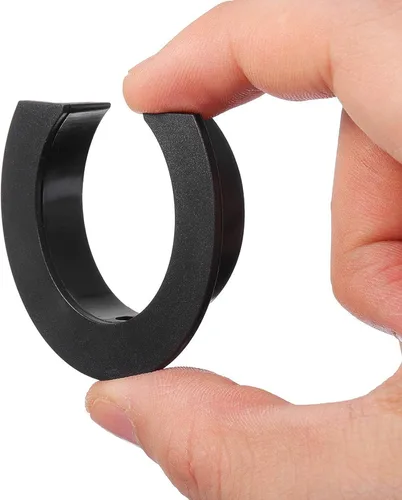 Vista 5 de Anillo de guardia plegable frontal redondo de bloqueo compatible con piezas de scooter eléctrico Ninebot MAX G30