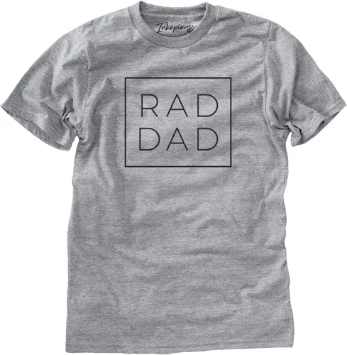 Vista 8 de Inkopious Camiseta Rad Dad en caja Manga larga gris