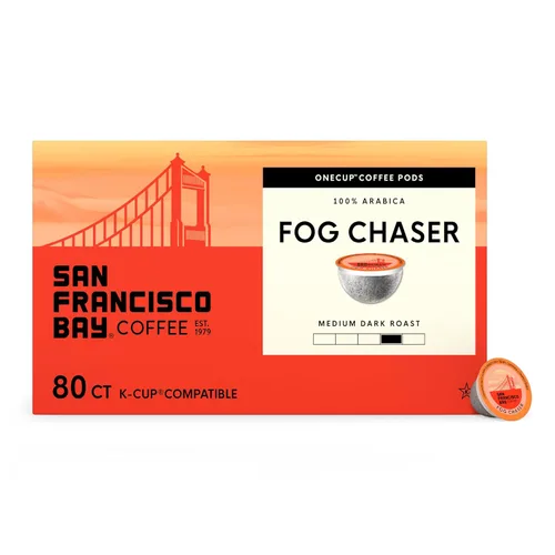 Vista 11 de SF Bay Coffee Organic Rainforest Blend, 12 unidades, Cápsulas de café compostables, tostado medio, compatible con K Cup incluyendo Keurig