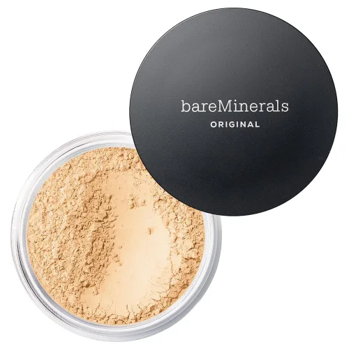 Vista 35 de bareMinerals Base mineral suelta original de lujo SPF15, 0.63 oz - Feria 01 Feria
