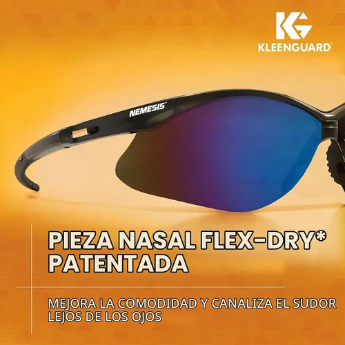 Vista 4 de Jackson Safety V30 Nemesis - anteojos de seguridad (12 pares/caja), paquete de de 12