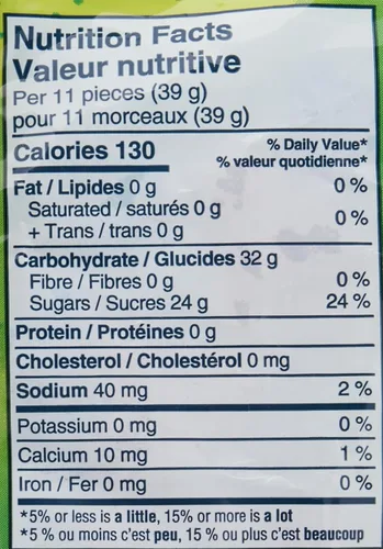 Vista 5 de Jolly Rancher Gummies Sours, sabores originales, 182g/6.4 oz. (importado de Canadá)