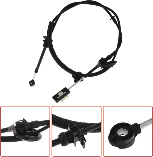 Vista 6 de Silscvtt Reemplazo de cable de cambio de transmisión automática para Ford F250 350 450 Super Duty Excursion 1999-2004