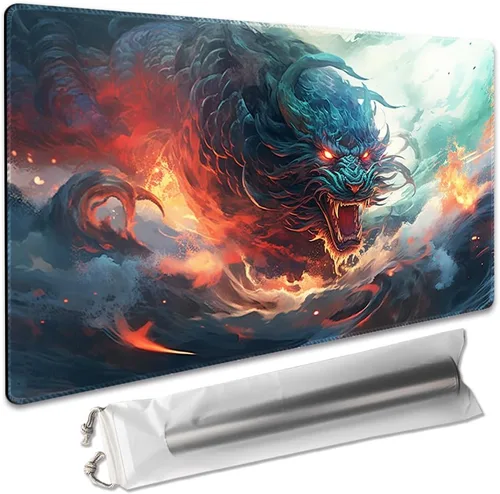 Vista 14 de Tapete de Juego de Mesa Premium de 24x14 pulgadas TCG Compatible con OCG CCG RPG MTG Tapetes de Juego, Alfombrilla de Ratón Tapete de Escritorio