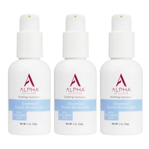 Vista 7 de Alpha Skin Care Hidratante facial esencial con ácido hialurónico Hidratación calmante Reduce la apariencia de líneas y arrugas Para piel