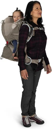 Vista 11 de Osprey Poco LT Lightweight Child Carrier Backpack - Compact, Travel-Ready Kid Carrier with Sunshade and Adjustable Fit - Lightweight, Comfortable