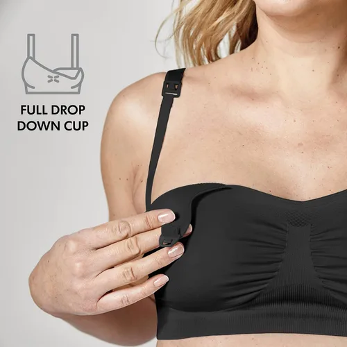 Vista 4 de Medela Women's Keep Cool Bra Negro