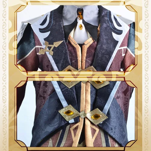 Vista 7 de OSIAS Zhongli Disfraz de cosplay (S), Zhongli