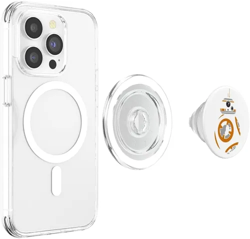 Vista 4 de Star Wars BB-8 - Plantilla de colores de perfil PopSockets MagSafe PopGrip para iPhone