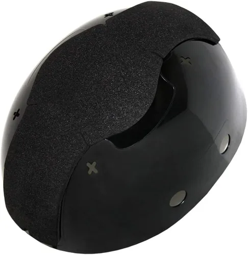 Vista 8 de Gorra negra de seguridad de béisbol, 100% algodón, carcasa ABS resistente a los impactos, espuma acolchada de doble capa, transpirable, protección 6