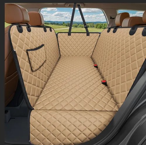 Vista 18 de URPOWER Funda de asiento de coche para perro, hamaca impermeable para Todo negro