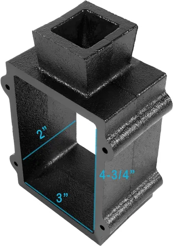 Vista 8 de Marco de Molde de Fundición de Hierro Fundido de 2 Partes para Joyería de Fundición de Arena Herramienta de Fabricación de Metal