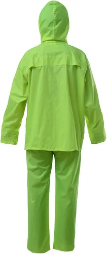 Vista 5 de Traje impermeable ligero con chaqueta y pantalones para hombres y mujeres
