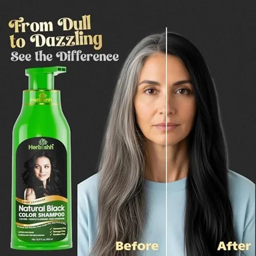 Vista 8 de Herbishh After Color Shampoo Combo contiene champú color para el cabello, tinte para el cabello, 16.9 fl oz de aceite de argán, 1.0 fl oz