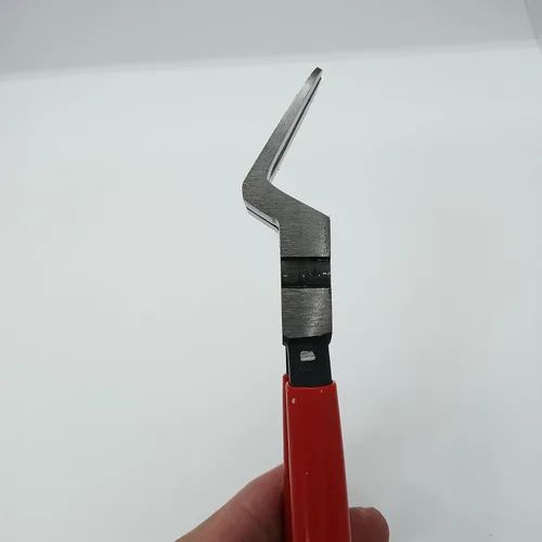 Vista 8 de Alicates Rojos Alicates de Corte Diagonal Multipropósito Cortadores de Alambre al Ras Clips de Retención de Empuje para Automóvil Clips de Moldura
