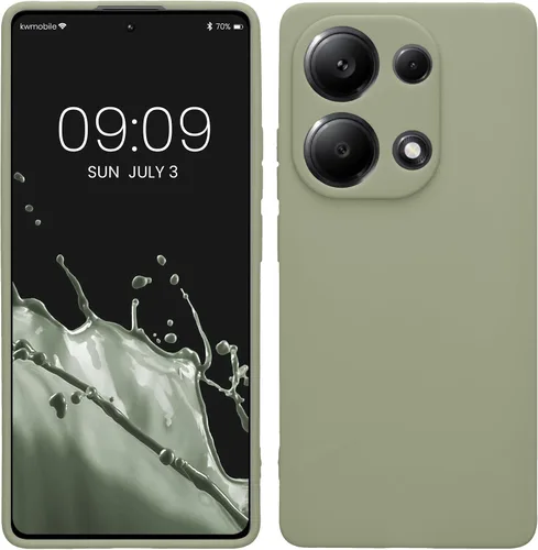 Vista 126 de kwmobile Funda compatible con Xiaomi Redmi Note 9S / 9 Pro / 9 Pro Max - Funda protectora de silicona TPU suave y delgada - Negro mate