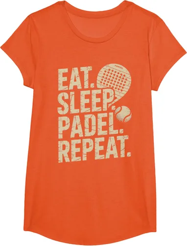 Vista 74 de Camiseta Eat Sleep Padel Repeat Padel Jugador de Tenis