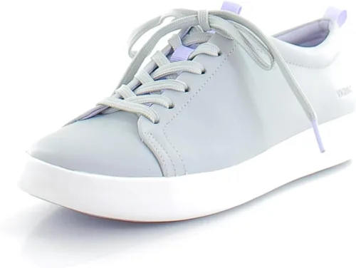 Vista 3 de Vionic Tenis Aura Paisley con cordones para mujer, tenis casuales para mujer, que incluyen comodidad de tres zonas con plantilla ortopédica, soporte