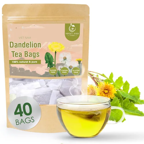 Vista 18 de NHAT ANH FARM - Bolsas de té de hoja de laurel premium, 40 bolsas de té, hoja de laurel seca 100% natural, té de hierbas naturalmente dulce, sin