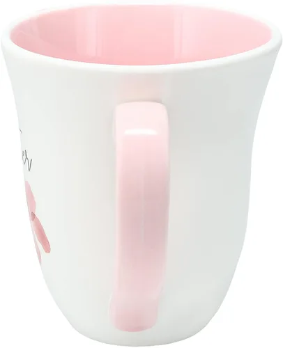 Vista 2 de Pavilion - Taza de café grande de 16 onzas, diseño de flores en acuarela
