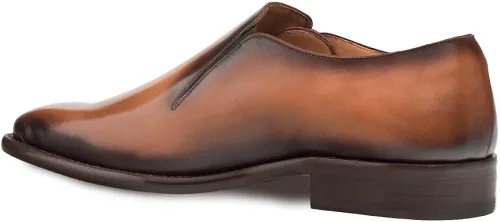 Vista 2 de Mezlan Nicos Zapato - Cordones de lujo para hombre, hecho a mano en España, ancho medio, fabricado con cuero, perfecto para llevar en eventos