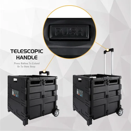 Vista 6 de Olympia Tools 91-913 Grand Pack-N-Roll - Portaherramientas portátil con mango telescópico, capacidad de 80 libras, color negro, versión 2026