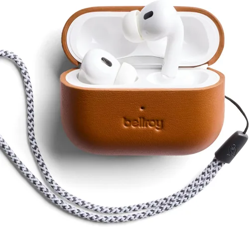 Vista 7 de Bellroy Pod Jacket Pro – Segunda Edición (Estuche de cuero para Apple AirPods Pro de segunda generación) - Terracota Funda de cuero compatible