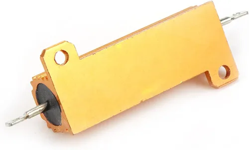 Vista 6 de RX24 50 W 4 Ohm Resistor Caja de aluminio Wirewound chasis montado -4pcs