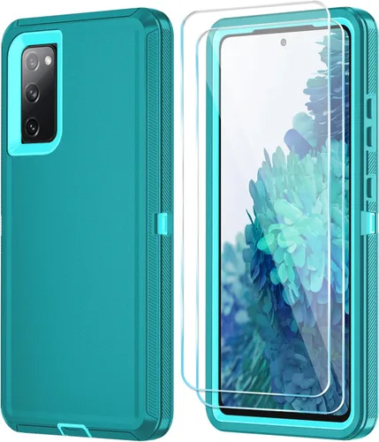 Vista 31 de ONOLA Funda para teléfono Samsung Galaxy S24 FE con protector de pantalla HD, funda para teléfono de servicio pesado resistente a golpes y caídas