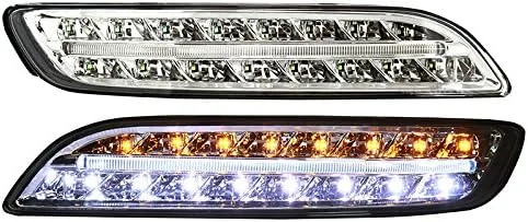 Vista 2 de ATEX LED parachoques DRL niebla luz señal lámpara para 911 997 Carrera 4S GT3 2005 ~ 2009 *no compatible con el modelo Turble*