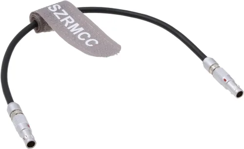 Vista 3 de SZRMCC Teradek RT Latitude MDR 4 pines macho a 4 pines macho Run Stop Control Cable para cámara roja Epic Scarlet