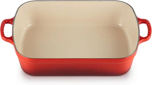 Vista 11 de Le Creuset Tostador rectangular Signature de hierro fundido esmaltado, 5.25 cuartos de galón (9.8" x 13"), Artichaut