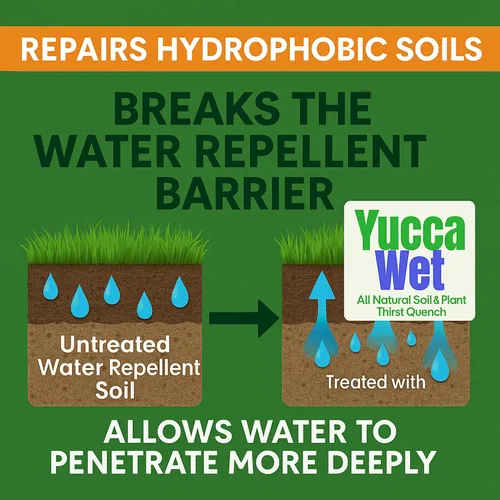Vista 8 de Yucca Húmedo, Extracto de Yucca Líquido - Agente de humectación orgánico y surfactante, Ahora en concentrado de 32 oz