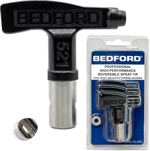 Vista 38 de Bedford Precision 33-7207 Punta reversible de 0.007 pulgadas, ventilador de 4 a 6 pulgadas, repuesto para Graco RAC 5 y Titan