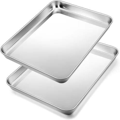 Vista 12 de Bandeja para hornear de 9 pulgadas (1 pieza), bandejas para horno tostador