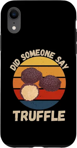 Vista 8 de iPhone 15 Vintage Truffle Did Someone Say Truffle Food Lover Case