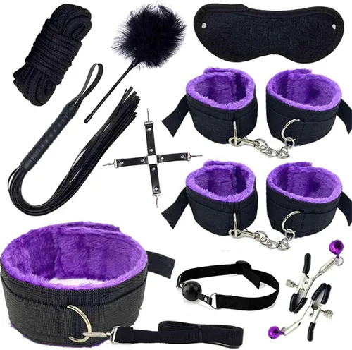 Vista 3 de Bed Bonage - Correas de cama para adultos sexuales, correas de cama de tamaño King, amarres sexuales debajo del colchón para parejas y adultos, kit