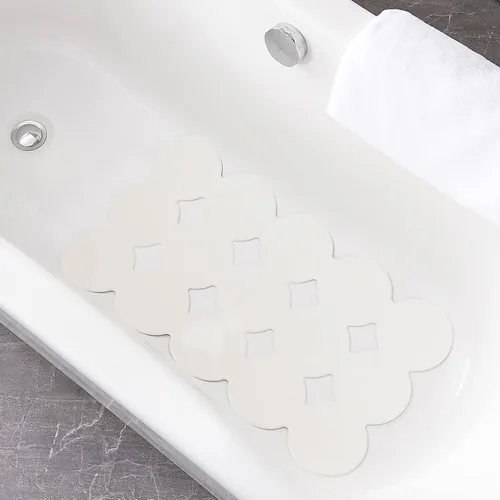 Vista 10 de Webos Tapete Antideslizante Patentado para Bañera Tapetes de Ducha y Baño con Ventosas Fuertes Goma Natural Suave Resistente Agarre Superior