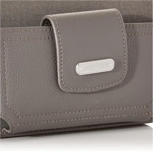 Vista 3 de Baggallini Nueva cartera cruzada clásica para teléfono RFID