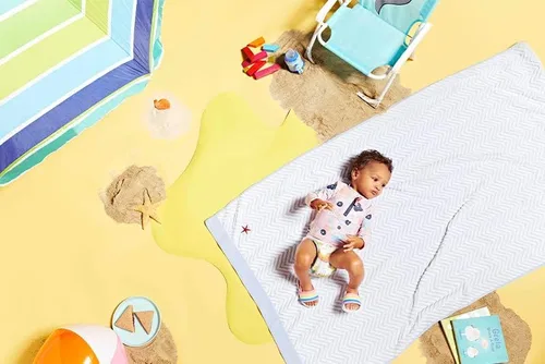 Vista 6 de Hello Bello Pañales de natación de alta calidad asequibles hipoalergénicos y ecológicos desechables para bebés y niños talla S talla 3 diseño