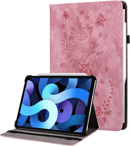 Vista 15 de Funda para iPad Air 3ª Generación 2019/iPad Pro 10.5 Pulgadas 2017, Cubierta de Cuero PU Plegable Multi-Ángulo con Auto Despertar/Dormir y Soporte